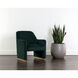 Jaime Meg Dark Emerald Lounge Chair